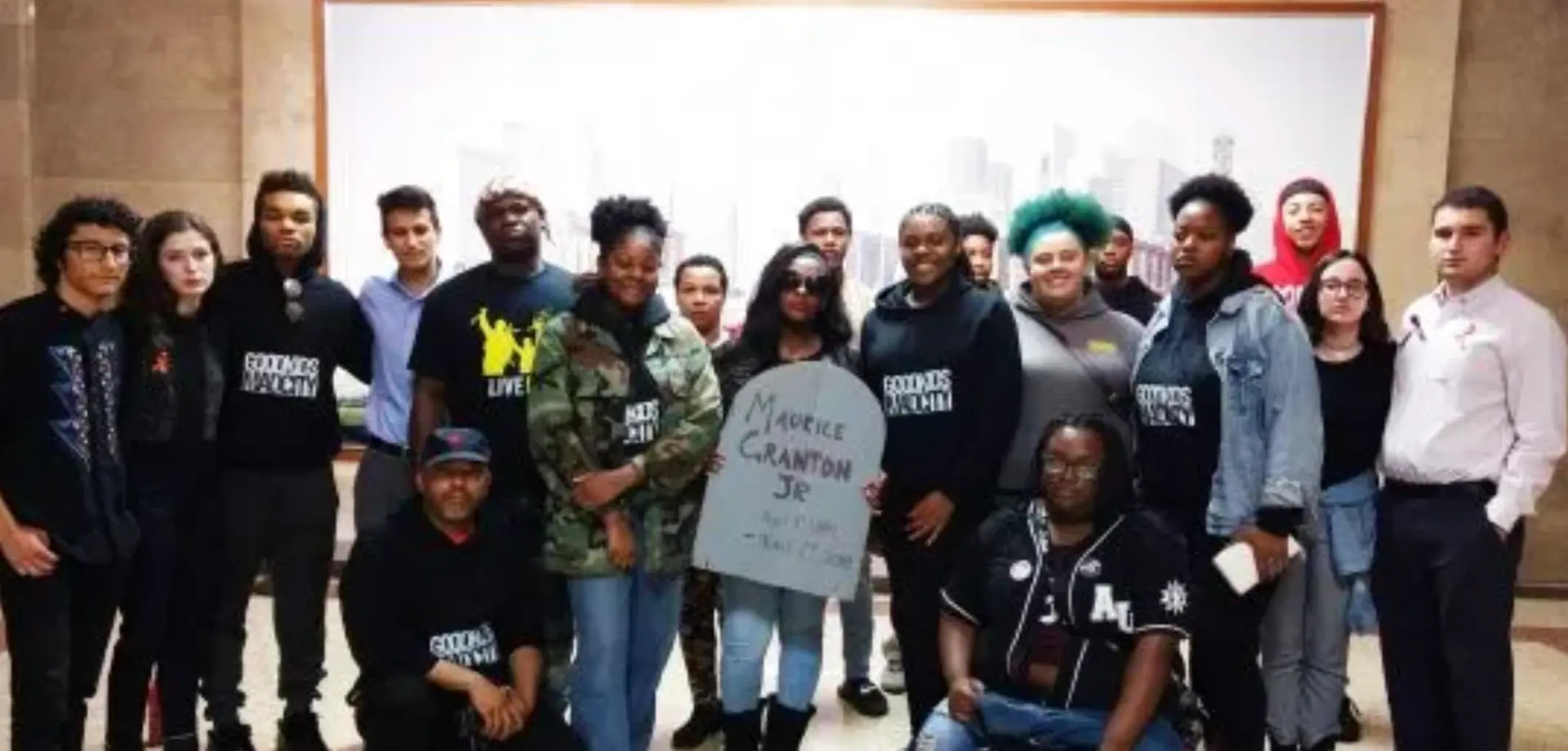Youth activists at the Chicago x Parkland press conference